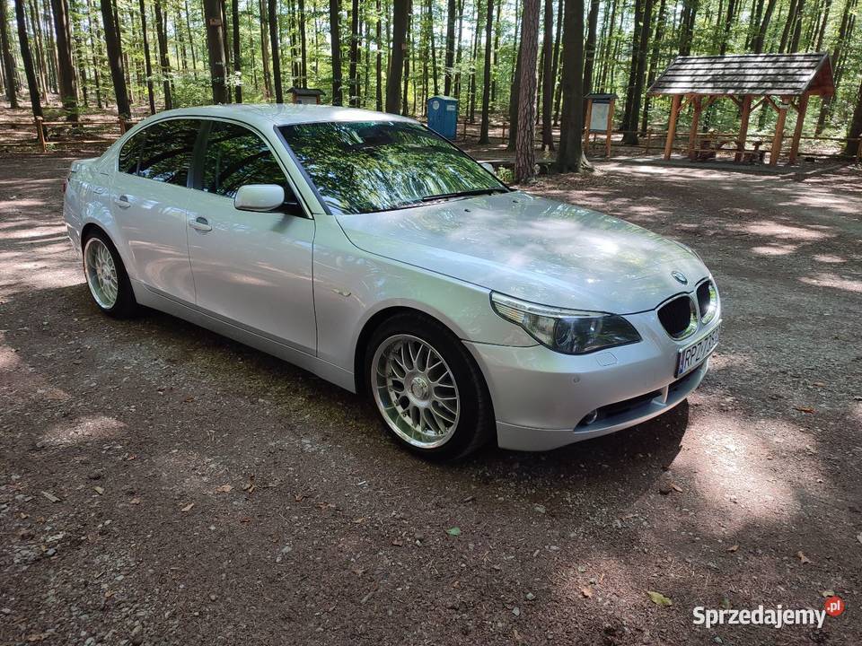 Bmw E60 520 benzyna Gaz Skóry immobilizer Przeworsk