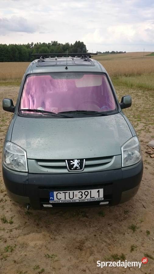 Peugeot Partner 16 benzyna panoramiczny dach Tuchola