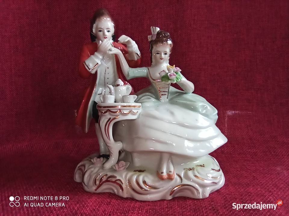 Figurka porcelanowa Pary Całuję Rączki Gdańsk