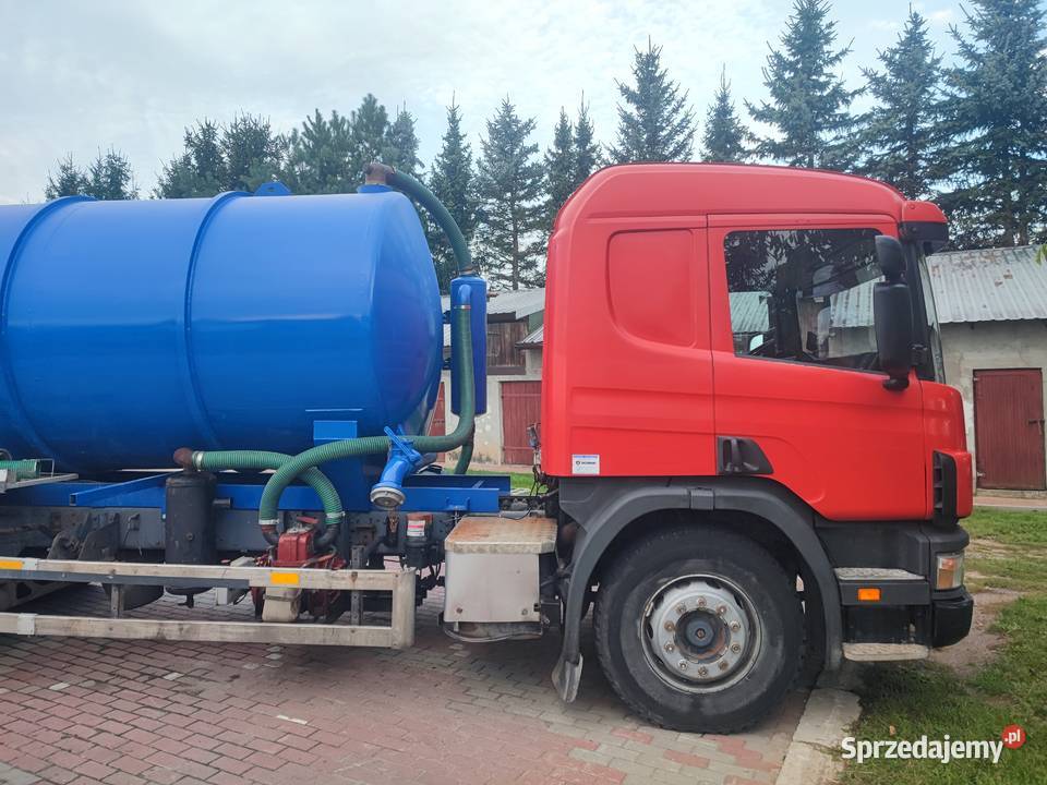 Wóz asenizacyjny Scania P94 Łomża