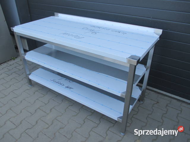 Nowy Stół Gastronomiczny Z 2 Półkami 1507085