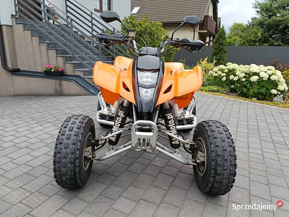 Kawasaki KFX 400 homologacja 15kW L7e Toruń