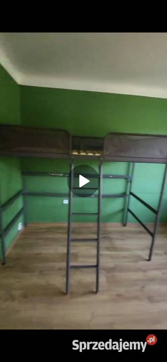 Łóżko piętrowe urzywane