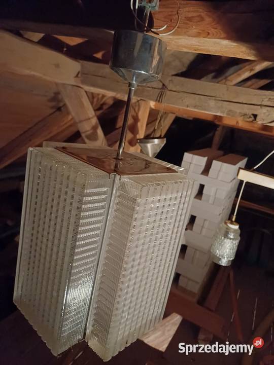 Retro lampa siszaca z 1965 roku firmy Napako Lubań sprzedam