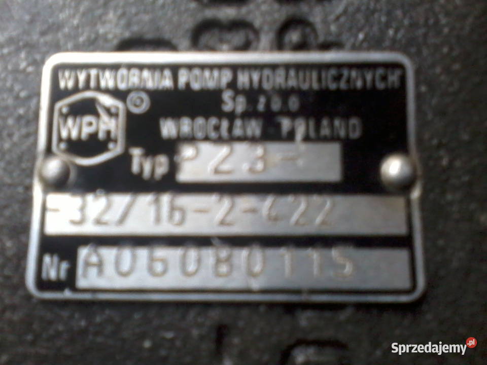 Siłownik hydrauliczny Pompa hydrauliki siłowej Warszawa