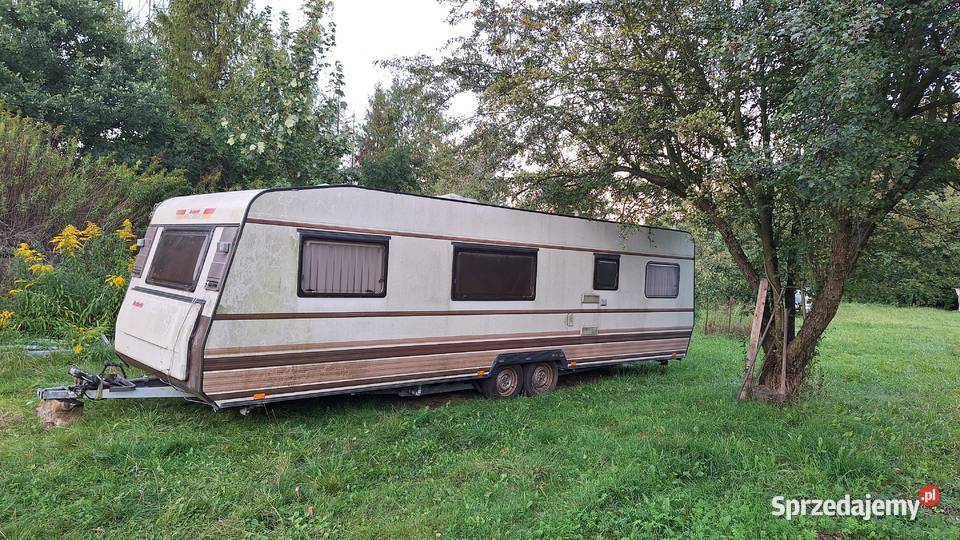 Przyczepa kempingowa Dethleffs komfort śląskie Będzin sprzedam