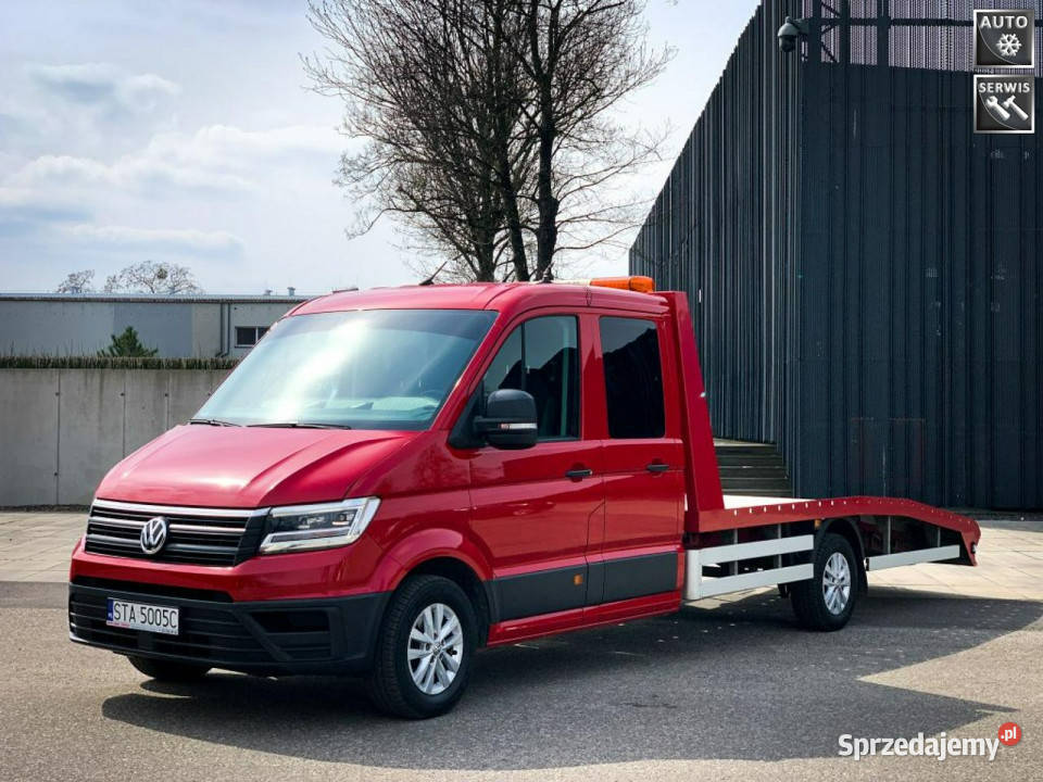 Volkswagen Crafter autolaweta doka Faktura VAT elektryczne lusterka Tarnowskie Góry sprzedam