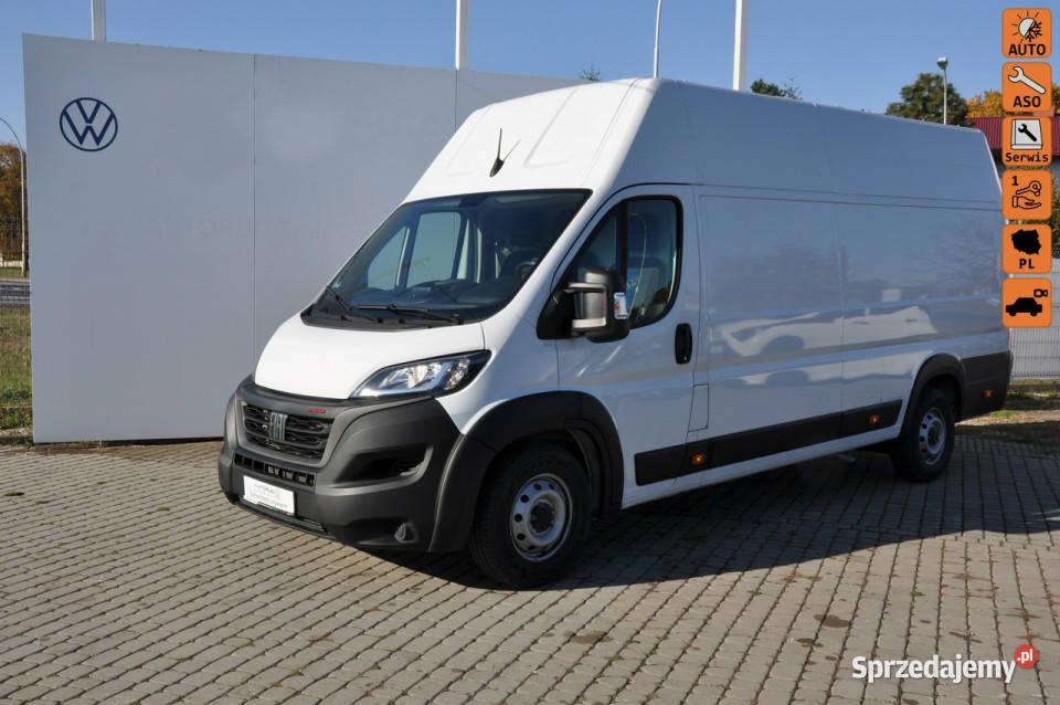 Fiat Ducato 2.2 MJ 180KM Manual Kamera SalonPL 1wł Gwarancja FV23