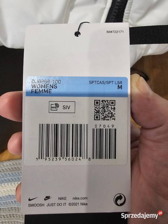 Płaszcz damski Nike m nowy Zimowa  podkarpackie Sanok