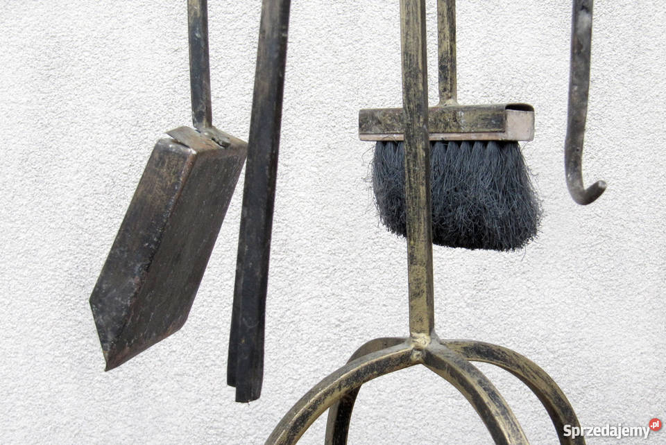 Akcesoria kominkowe zestaw kuty Wrocław