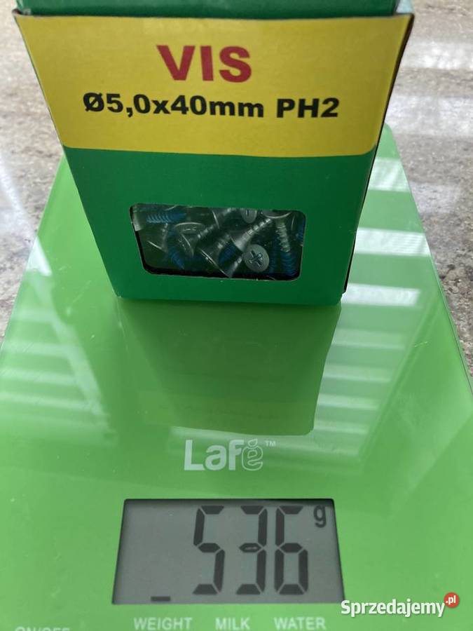 Wkręty VIS 5 x 40mm PH2 150 sztuk wielkopolskie Rokietnica