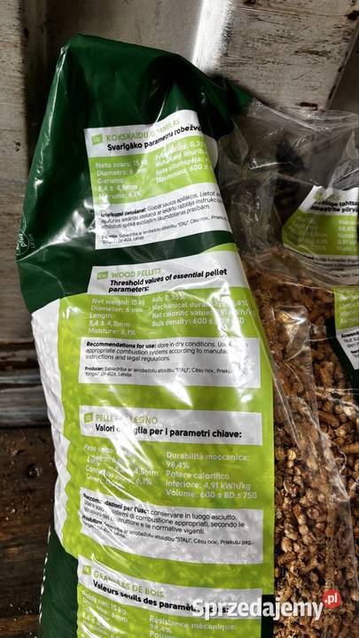 Pellet Stali ENplus A1 6mm