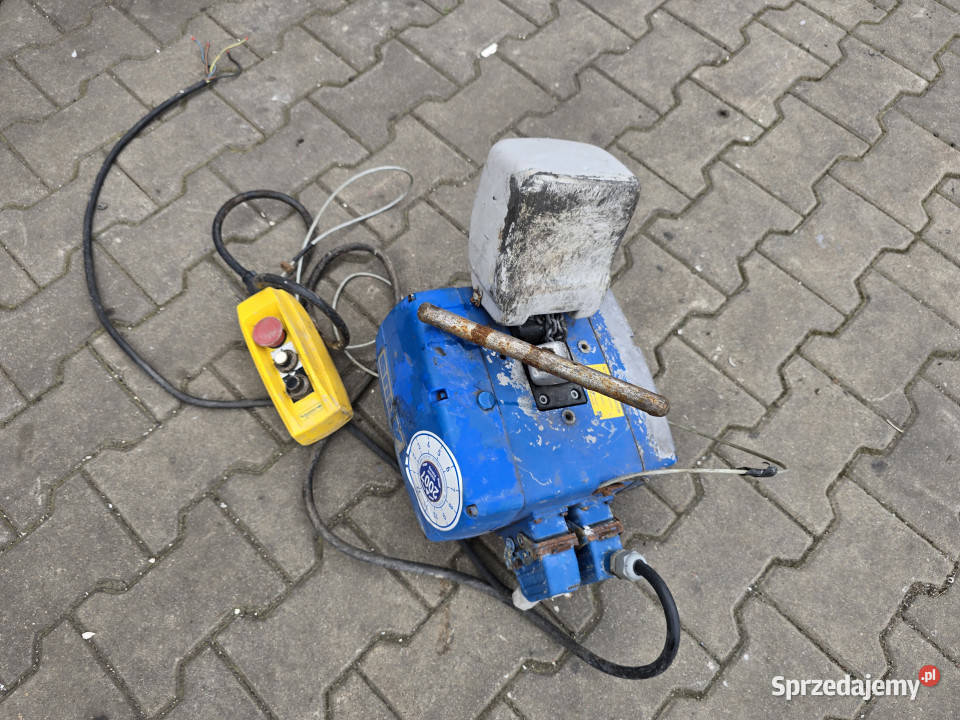 Wciągarka warsztatowa ABUS GM 1 230 Rok produkcji 1995 Rudolfowo