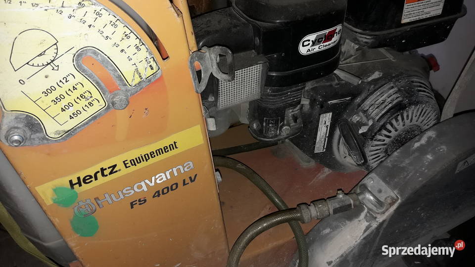 Husqvarna FS 400 lv piła do betonu przecinarka podkarpackie Gorzyce