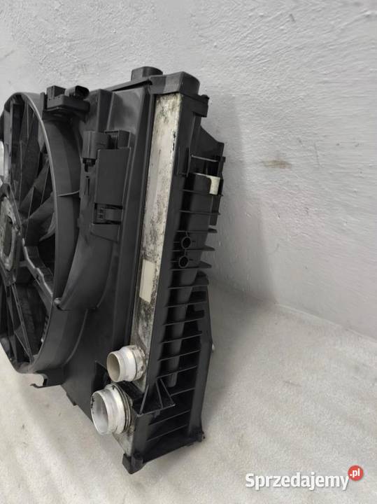 KOMPLET CHŁODNIC WENTYLATOR BMW E61 25D 7789824