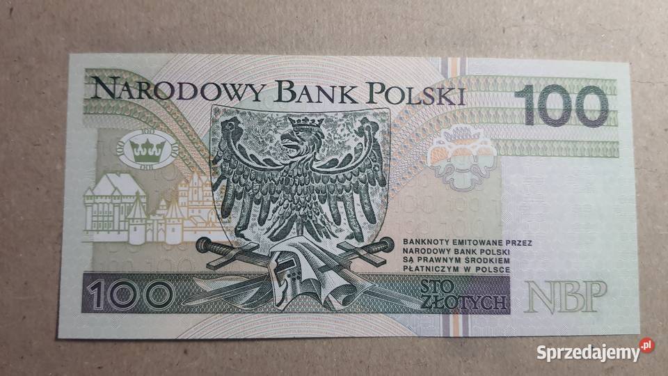 1100 Złotych 1994 błąd druku BRAK HOLOGRAMU mazowieckie Warszawa