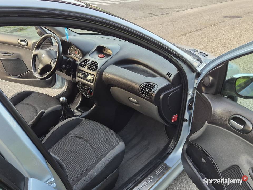 PEUGEOT 206 LIFT 14B 8V OPŁACONY Z NIEMIEC KLIMA lakier metallic Motoryzacja świętokrzyskie Końskie