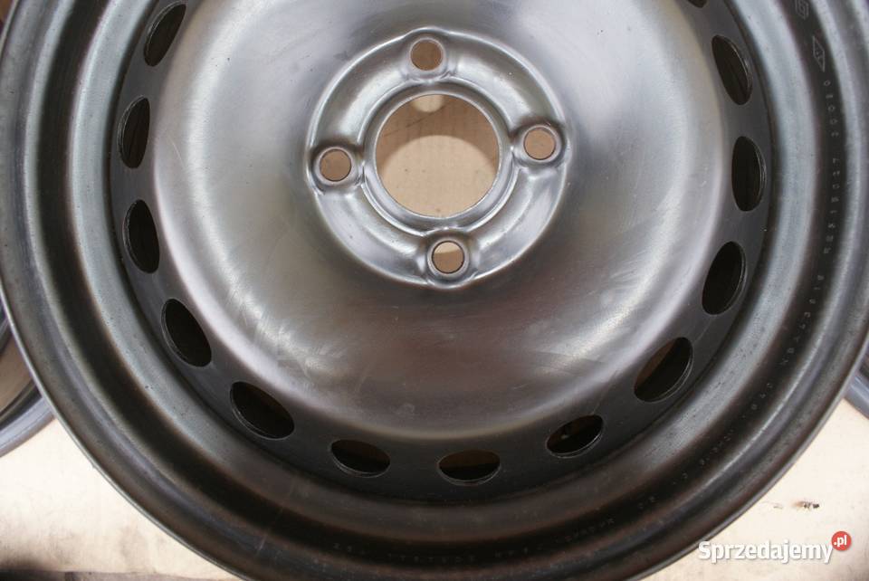 Stalowe 4x100x601 6Jx15 ET50 Renault Clio Dacia Samochodowe
