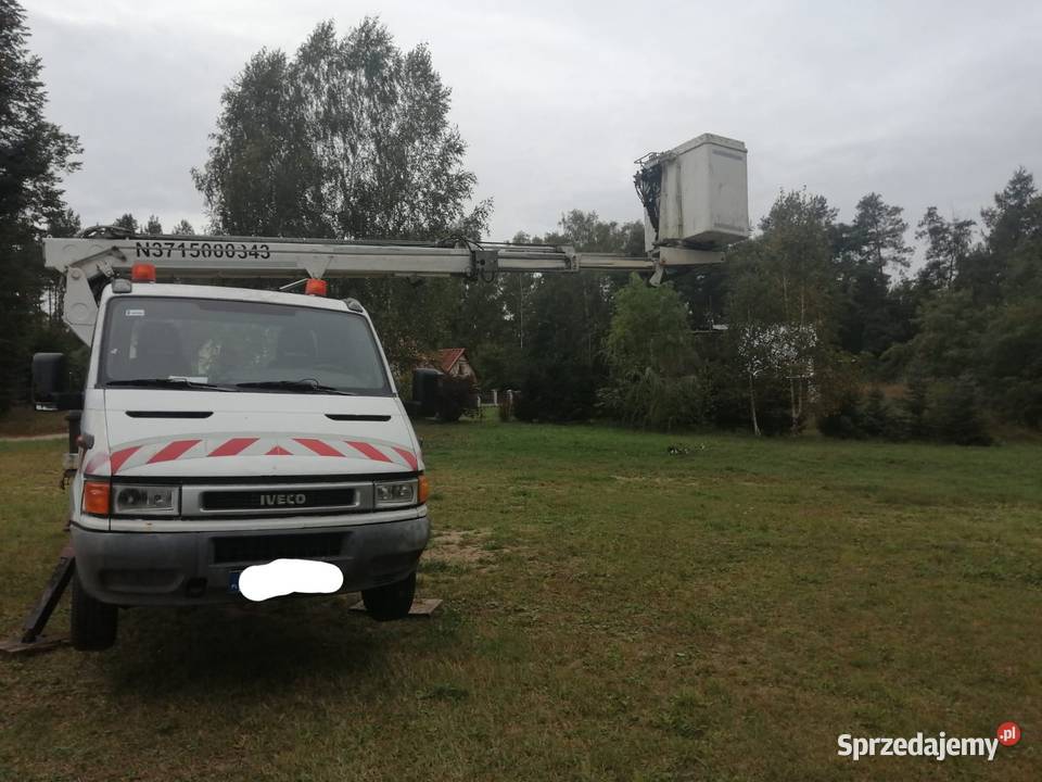 Podnośnik koszowy GSR 159 tl warmińsko-mazurskie Ostróda
