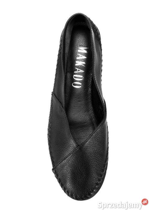 Wsuwane baleriny damskie czarny 36 41