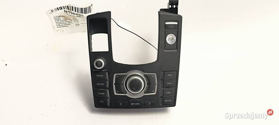 PANEL MMI AUDI S8 D3 4E1919612B A8 Lipno sprzedam