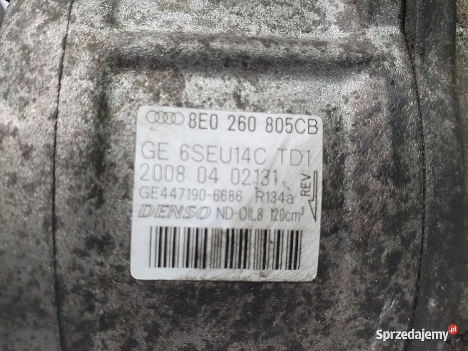 SPRĘŻARKA KLIMATYZACJI Audi TT Skoda Seat VW Chełm