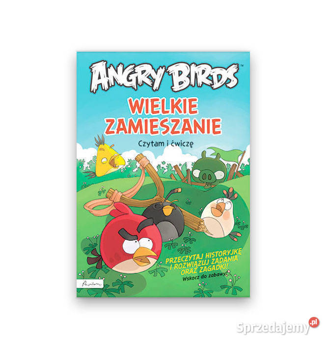 ćwiczę i piszę Angry Birds, książka wielkie zamieszanie