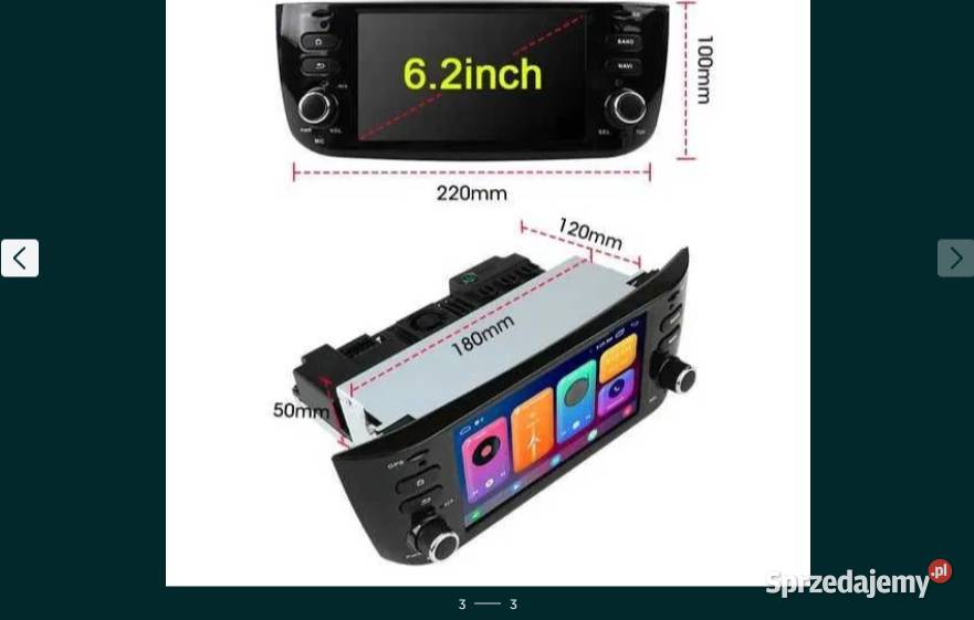 Radio Android Fiat Linea Grande Punto 20122015 Ożarowice sprzedam