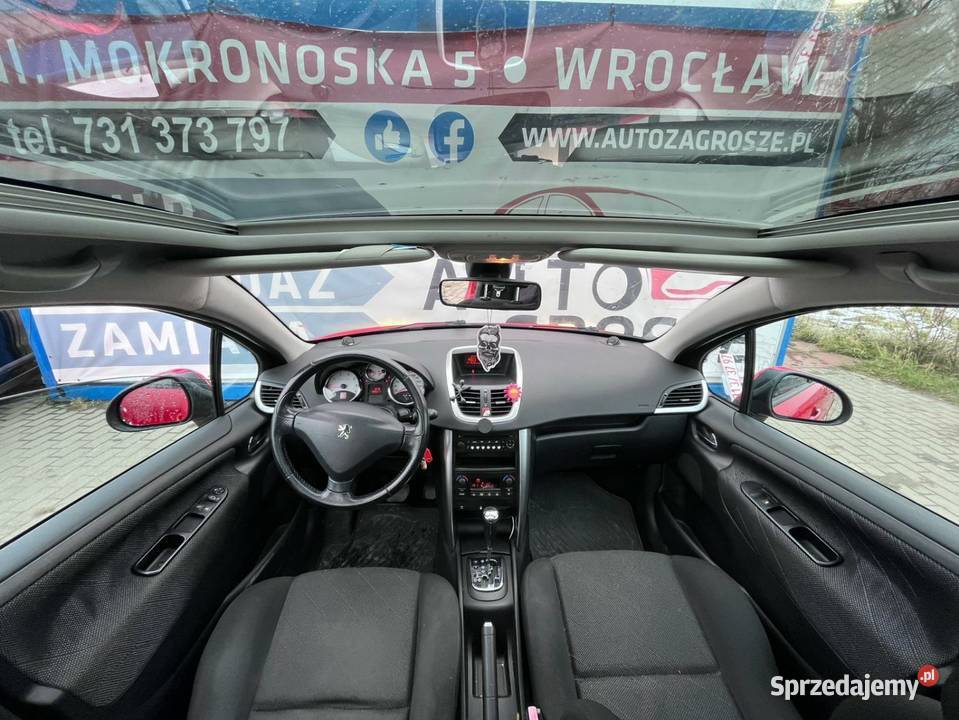 Peugeot 207 16 Benzyna 2008 AUTOMAT 138 Zamiana dolnośląskie Wrocław