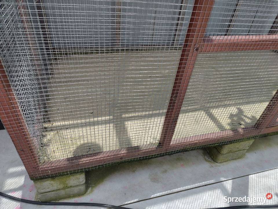 Woliera klatka papug 2m x 2m x 1m Knurów