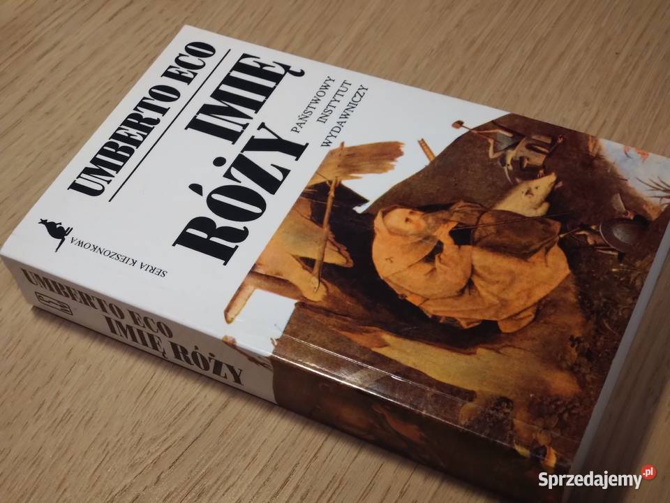 Imię róży Umberto Eco Warszawa
