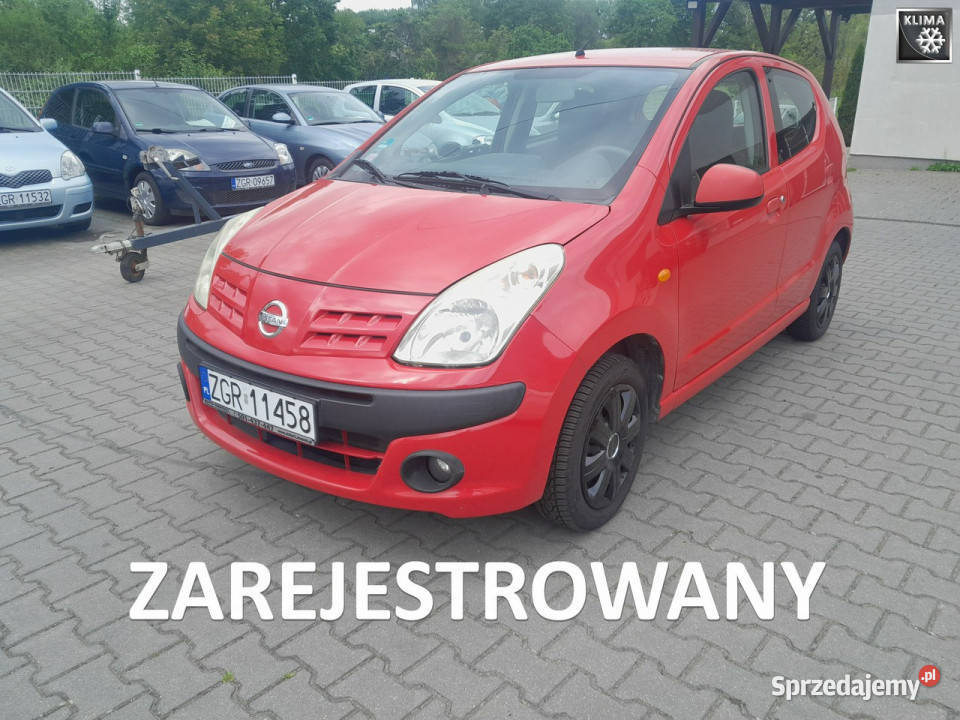 Nissan Pixo 10i KLIMATYZACJA elektryka 5 drzwi nieuszkodzony Pixo sprzedam