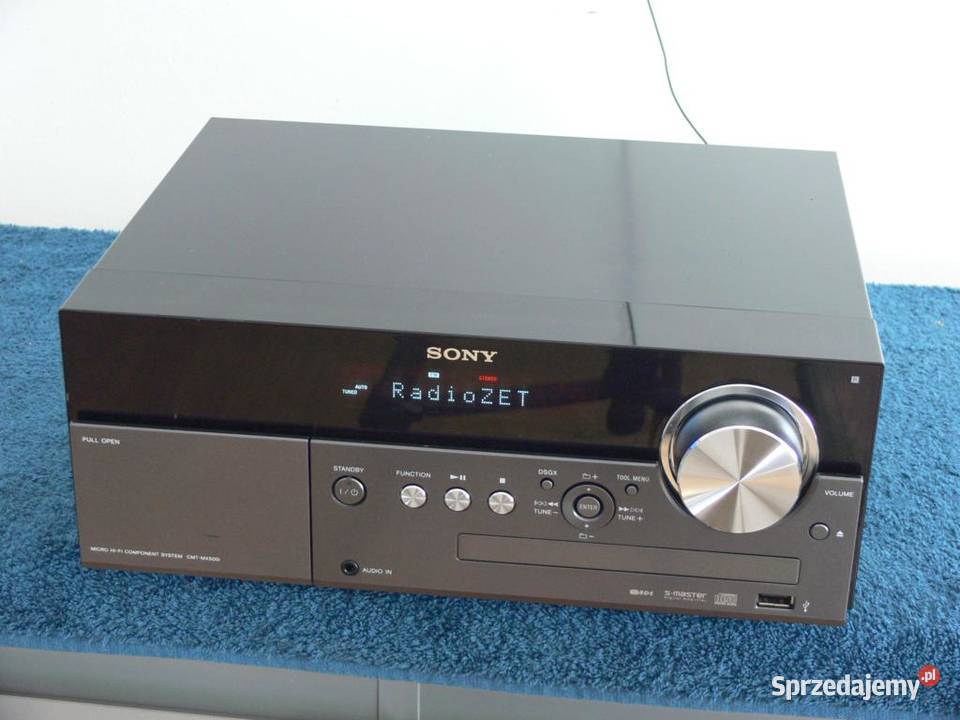 Wieża Sony USB mp3 CD RDS AUX WYSYŁKA Jasło