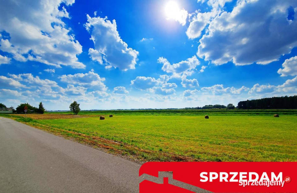Piękna ustawna działka jeziora Dratów Nieruchomości