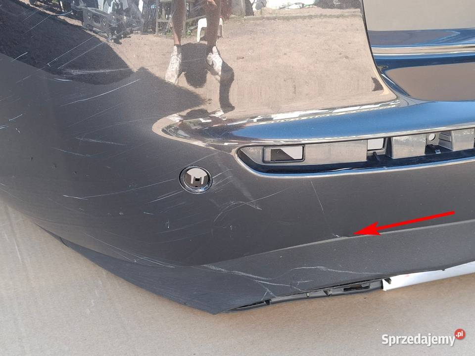 MERCEDES EKLASA W213 KOMBI AMG ZDERZAK TYŁ TYLNY Bieleń