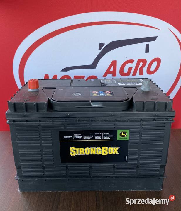 Akumulator 12v 105ah 900a Strongbox John Deere Białystok Sprzedajemypl 1167