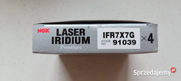 Świece zapłonowe Irydowe NGK IFR7X7G Lpg Cng