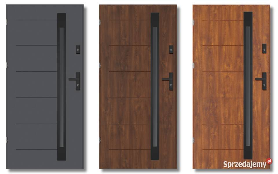 Nowe drzwi drewnianostalowe certyfikat czyste wielkopolskie Poznań