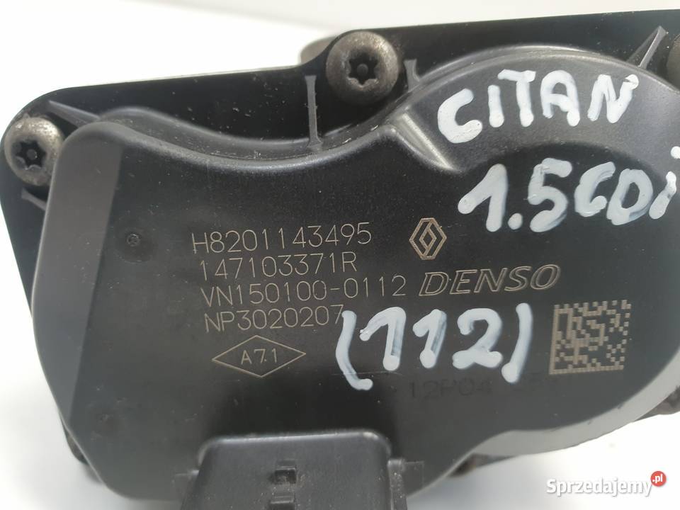 Mercedes Citan 15 CDI ZAWÓR EGR H8201143495