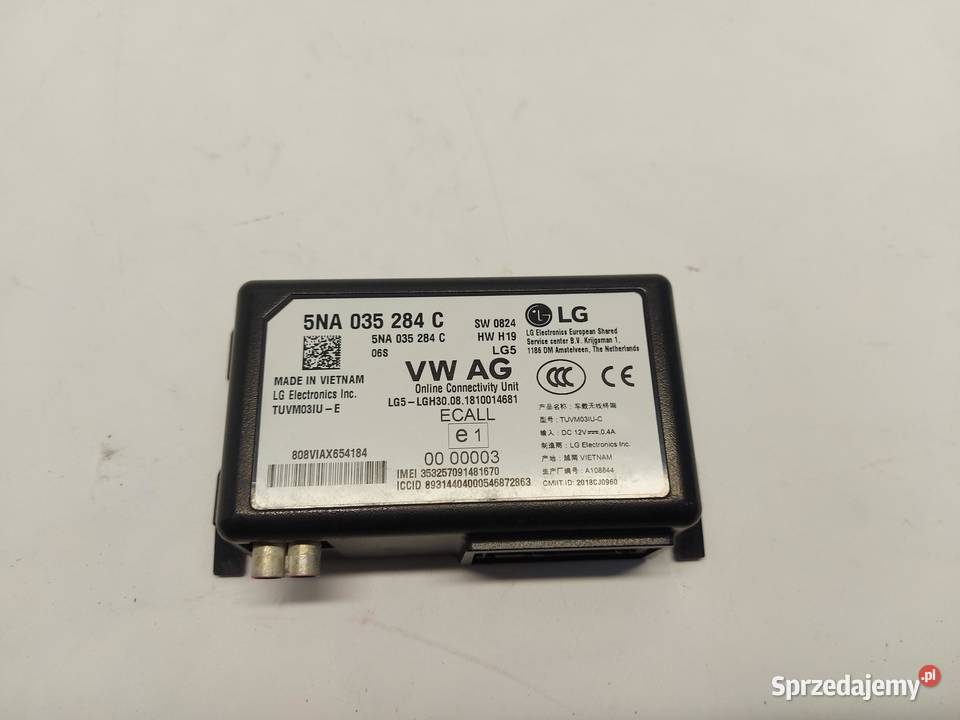 VW Arteon 3G8 2018r MODUŁ STEROWNIK ONLINE Komputery