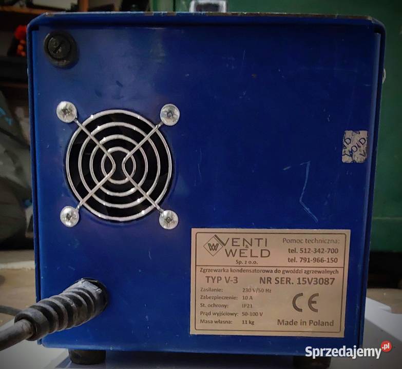Okazja Zgrzewarka do Gwożdzi Venti Weld V3 mazowieckie