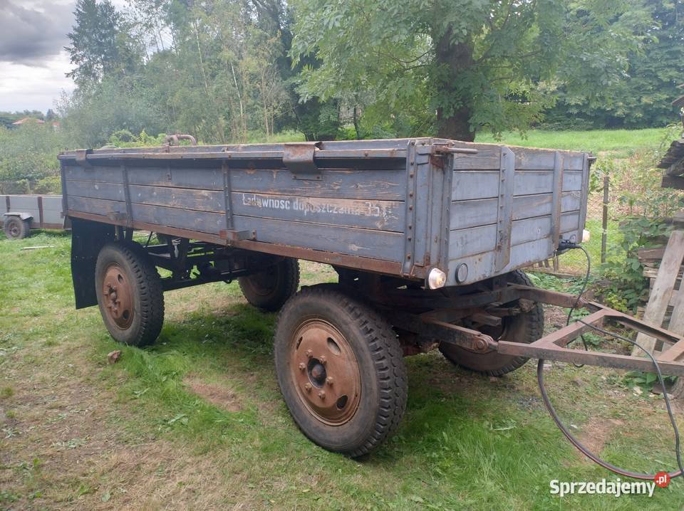 Przyczepa rolnicza D44B Sietesz
