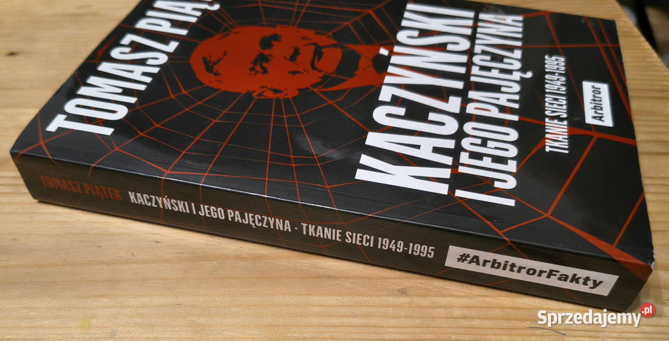 Kaczyński i jego pajęczyna Tomasz Piątek tkane Sosnowiec