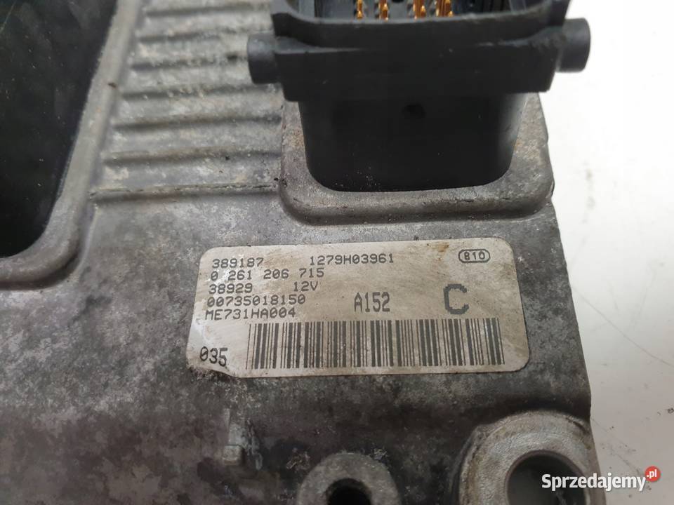 Alfa Romeo 147 16 TS STEROWNIK SILNIKA osobowe Komputery Janów
