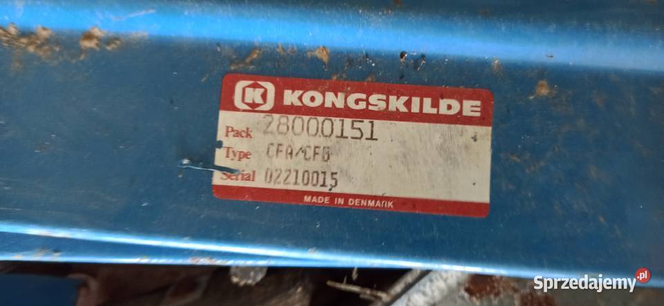 Przenośnik pionowy łańcuchowy redlera KONGSKILDE Piotrków Trybunalski