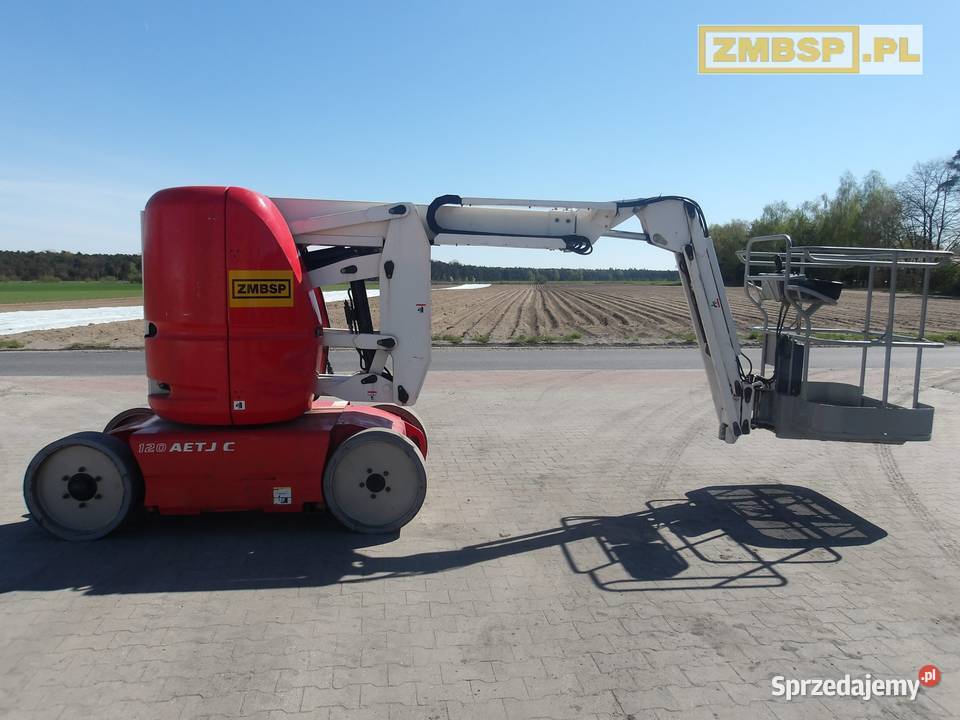 Podnośnik koszowy przegubowy 12m Manitou sprzedam