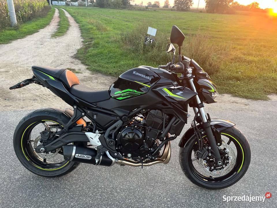 Kawasaki z650 2025 1500 przebiegu Słubice