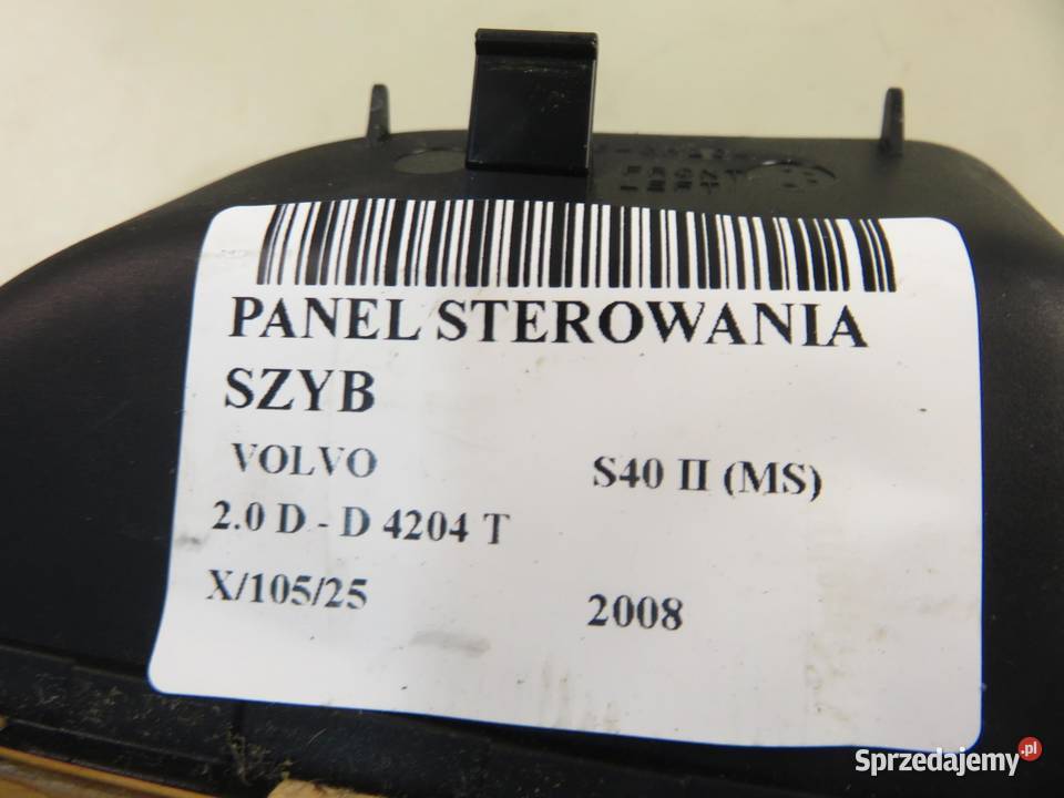 PANEL SZYB VOLVO S40 II MS 03454120 sprzedam