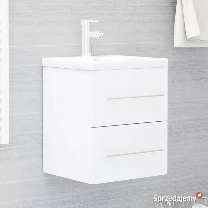 Szafka pod umywalkę biała 41x385x48 WM804683 Pozostałe Warszawa