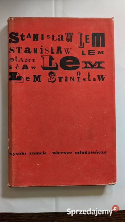 Wysoki Zamek Wiersze młodzieńcze Stanisław Lem zachodniopomorskie Szczecin